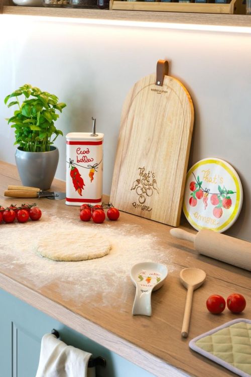 Rose & Tulipani Bouteille à huile Ciao Bella 1L (Rood) - Panache (Koksijde)