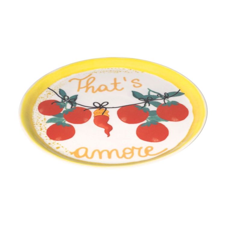 Rose & Tulipani Pizzabord That's amore 31cm (Multi) - Panache (Koksijde)