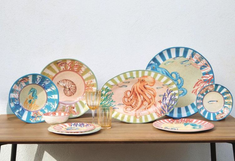 Rose & Tulipani Slakom zeepaardje 28cm - Litorale (Multi) - Panache (Koksijde)