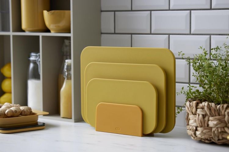 Rosti CHOPTIMA planche à découper set (Curry) - Panache (Koksijde)