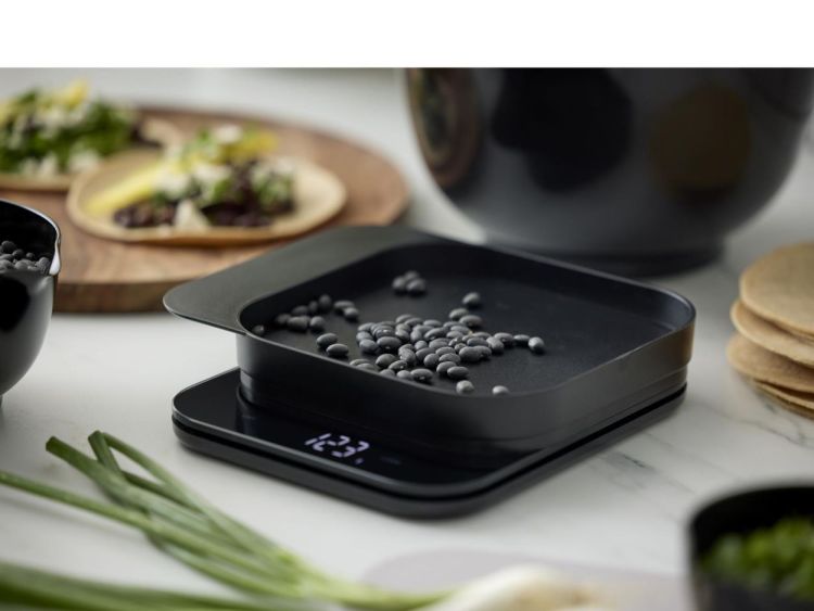 Rosti MENSURA keukenweegschaal (Black) - Panache (Koksijde)