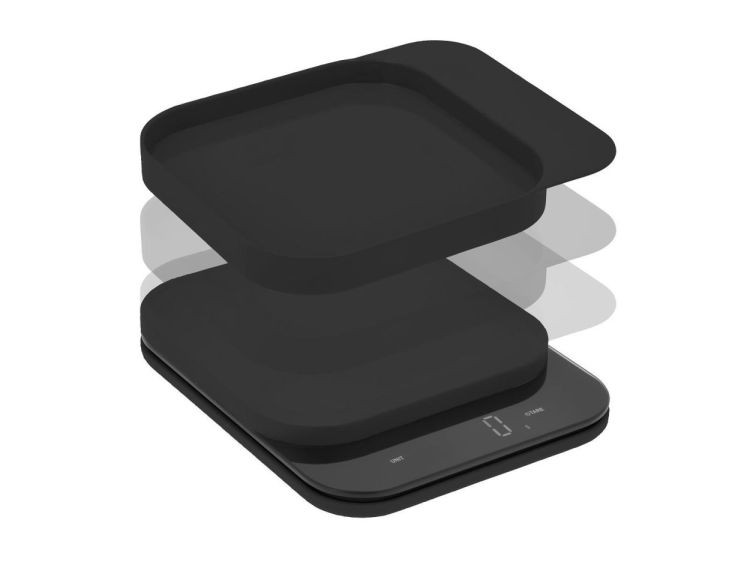 Rosti MENSURA keukenweegschaal (Black) - Panache (Koksijde)