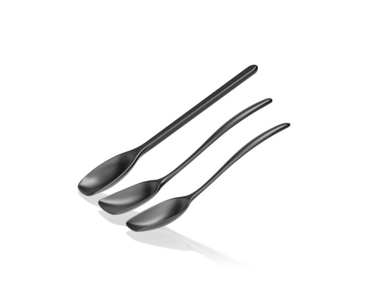 Rosti Set NEW Classic Pot Spoon 3-delig (Black) - Panache (Koksijde)