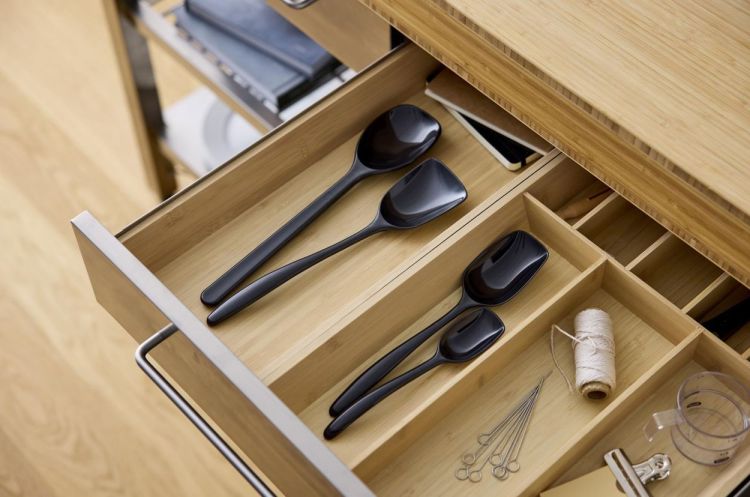 Rosti Set NEW Classic Pot Spoon 4-delig (Black) - Panache (Koksijde)