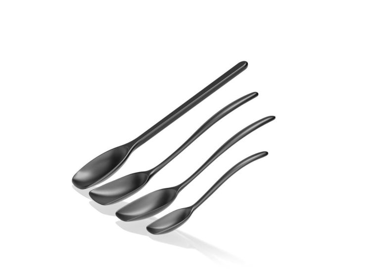 Rosti Set NEW Classic Pot Spoon 4-delig (Black) - Panache (Koksijde)