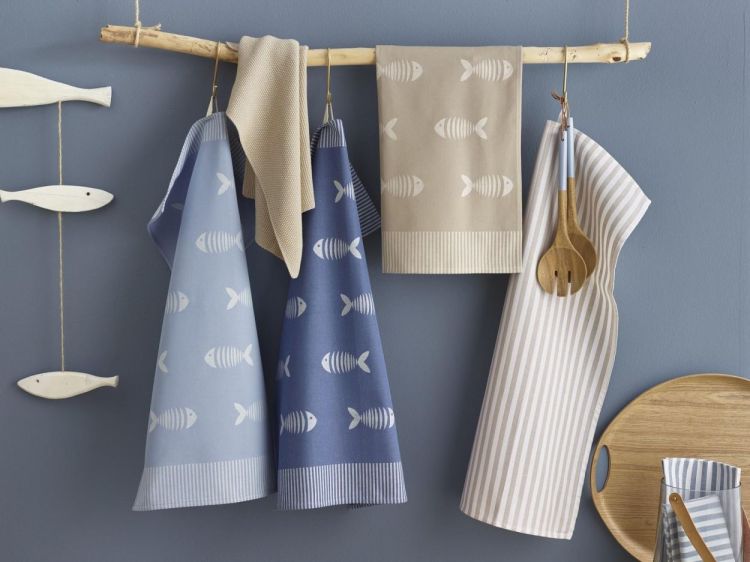 Sander Keukenhanddoek Omega 50x70cm () - Panache (Koksijde)