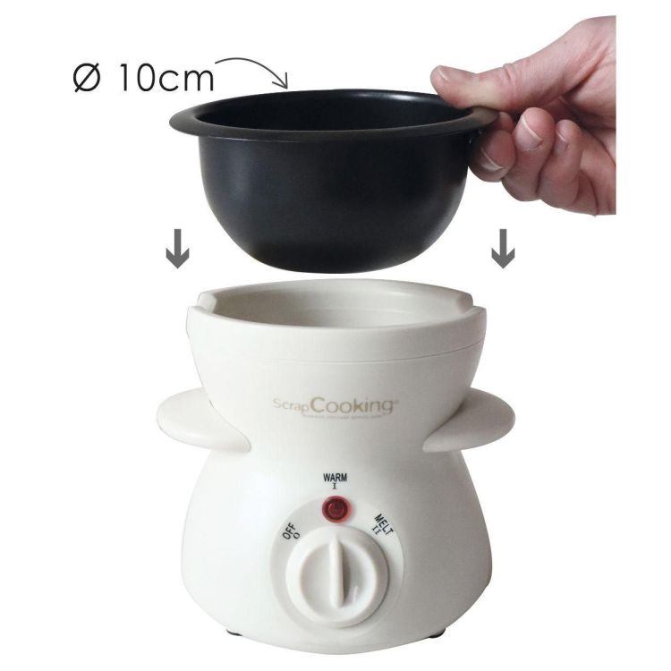 Scrap Cooking Chocolade fondue (White) - Panache (Koksijde)