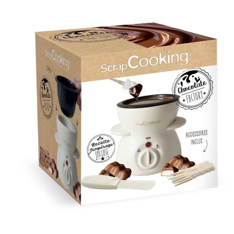 Scrap Cooking Chocolade fondue (White) - Panache (Koksijde)