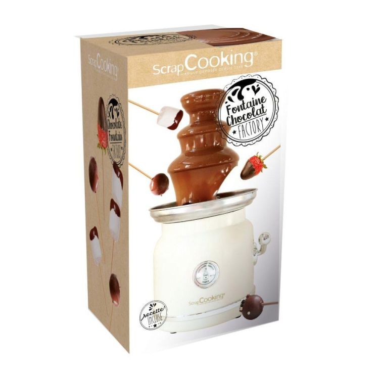 Scrap Cooking Chocoladefontein (Creme) - Panache (Koksijde)