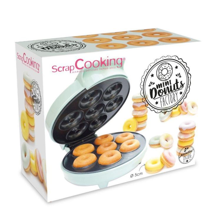 Scrap Cooking Donutmaker bleu + mélange pour donuts () - Panache (Koksijde)