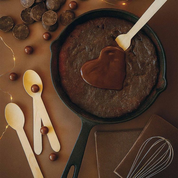 Scrap Cooking Poêle en fonte pour cookie XL et gâteau XL (Zwart) - Panache (Koksijde)