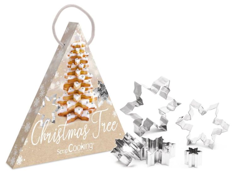 Scrap Cooking Kerstboom bouwpakket (Inox) - Panache (Koksijde)