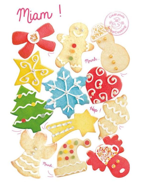 Scrap Cooking Koekjes uitsteekplaat Kerst (Rood) - Panache (Koksijde)