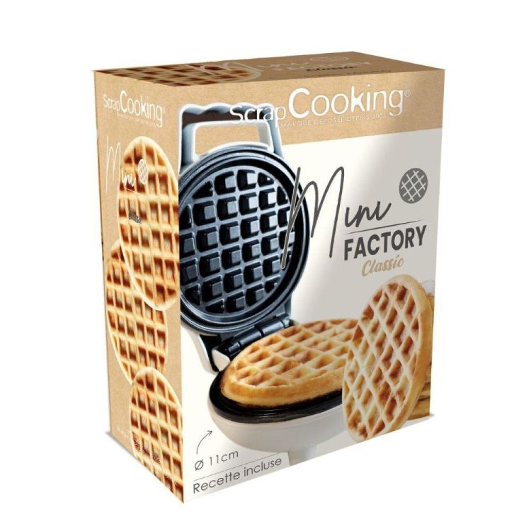 Scrap Cooking Mini wafelijzer classic () - Panache (Koksijde)
