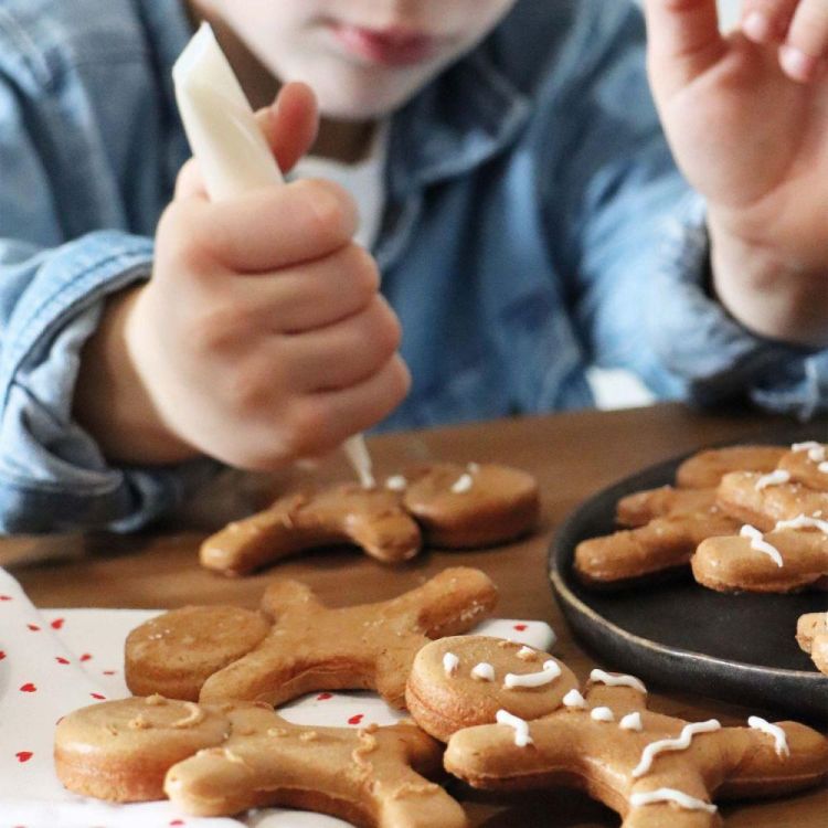 Scrap Cooking Mini wafelijzer gingerbreadman () - Panache (Koksijde)