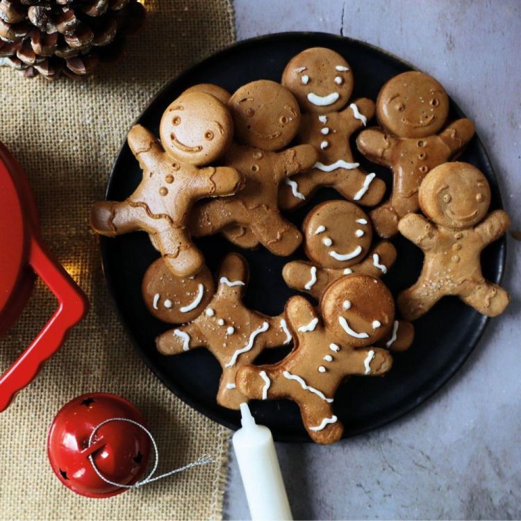 Scrap Cooking Mini wafelijzer gingerbreadman () - Panache (Koksijde)
