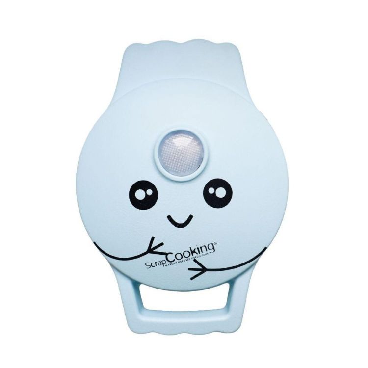 Scrap Cooking Mini wafelijzer Kawaii Wafel (Blauw) - Panache (Koksijde)