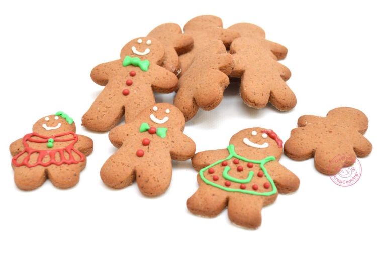 Scrap Cooking Set 4 uitsteekvormen Gingerman familie (Inox) - Panache (Koksijde)