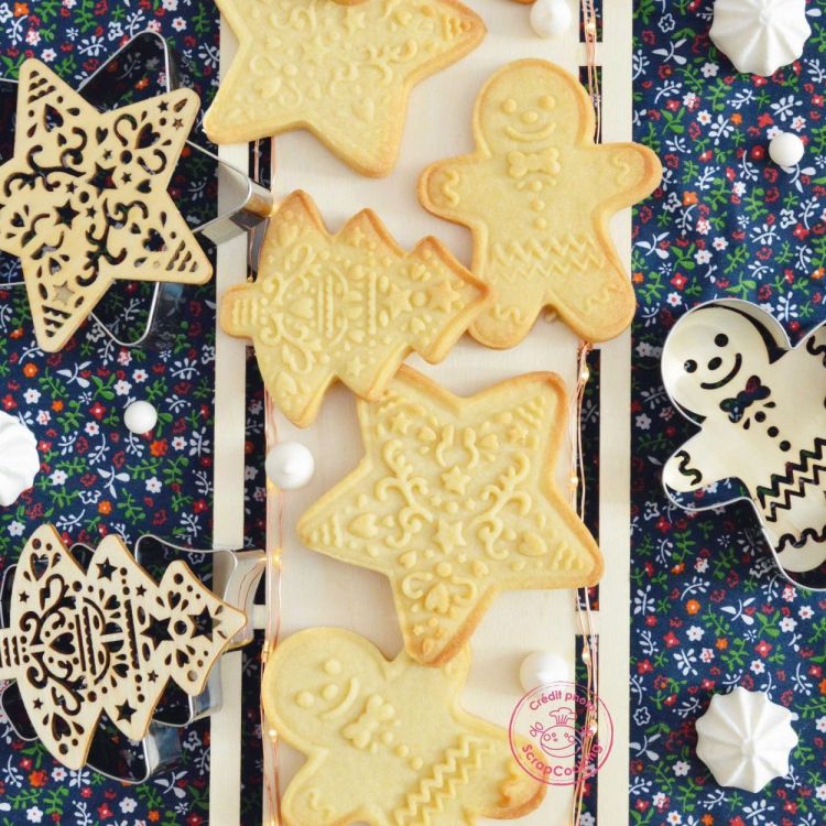 Scrap Cooking Uitsteekvormpje Gingerman + stempel (Oranje) - Panache (Koksijde)