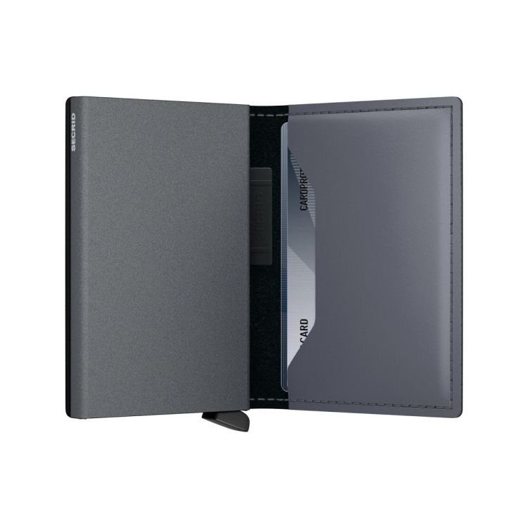 Secrid Bandwallet Matte Leather (Grey-Black) - Panache (Koksijde)
