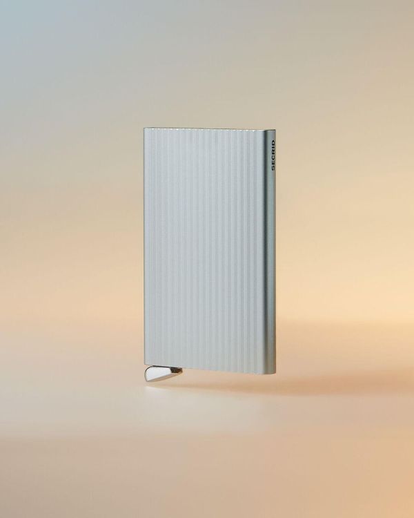 Secrid Cardprotector Fluted PREMIUM+ (Silver) - Panache (Koksijde)