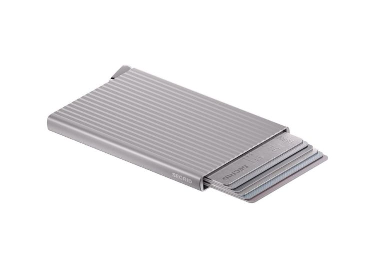 Secrid Cardprotector Fluted PREMIUM+ (Silver) - Panache (Koksijde)