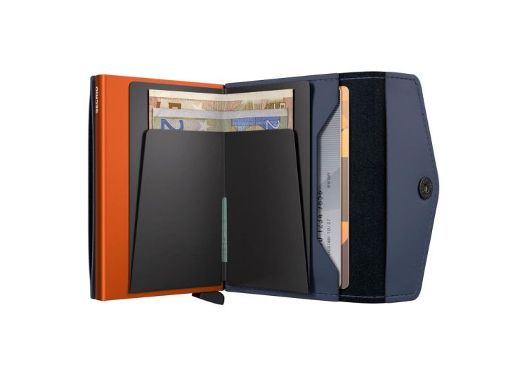 Secrid Envelope Matte (Nightblue & Orange) - Panache (Koksijde)