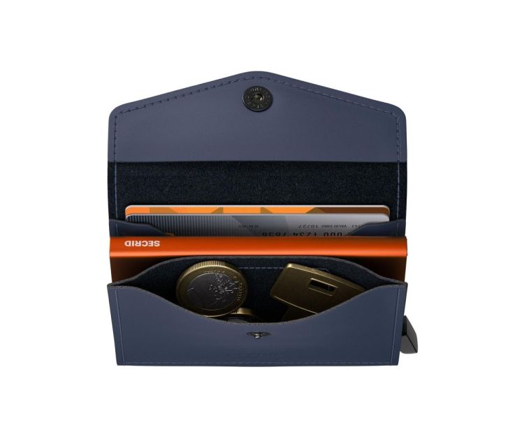 Secrid Envelope Matte (Nightblue & Orange) - Panache (Koksijde)
