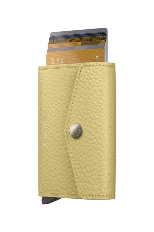 Secrid Envelope wallet Pebble (Butter Yellow) - Panache (Koksijde)