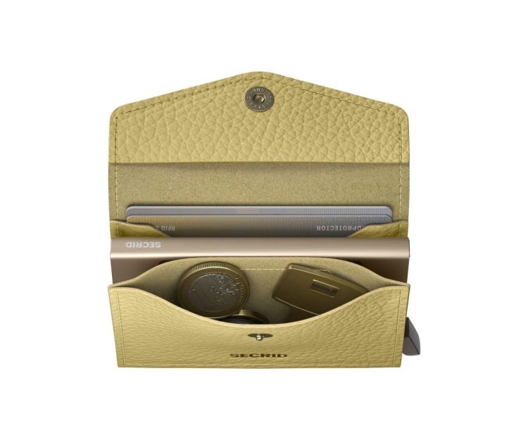 Secrid Envelope wallet Pebble (Butter Yellow) - Panache (Koksijde)