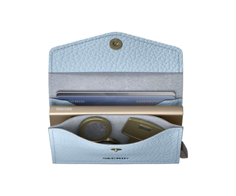Secrid Envelope wallet Pebble (Ice Blue) - Panache (Koksijde)