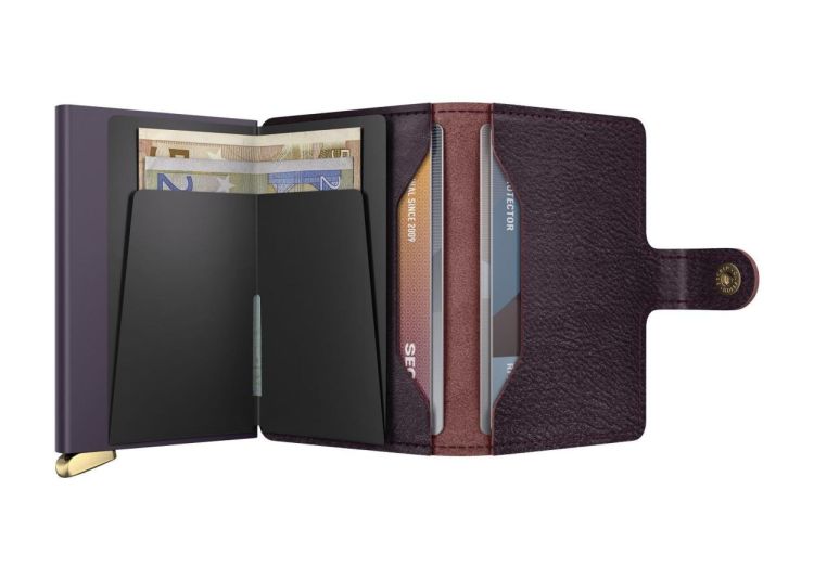 Secrid Miniwallet Basco PREMIUM+ (Bordeaux) - Panache (Koksijde)
