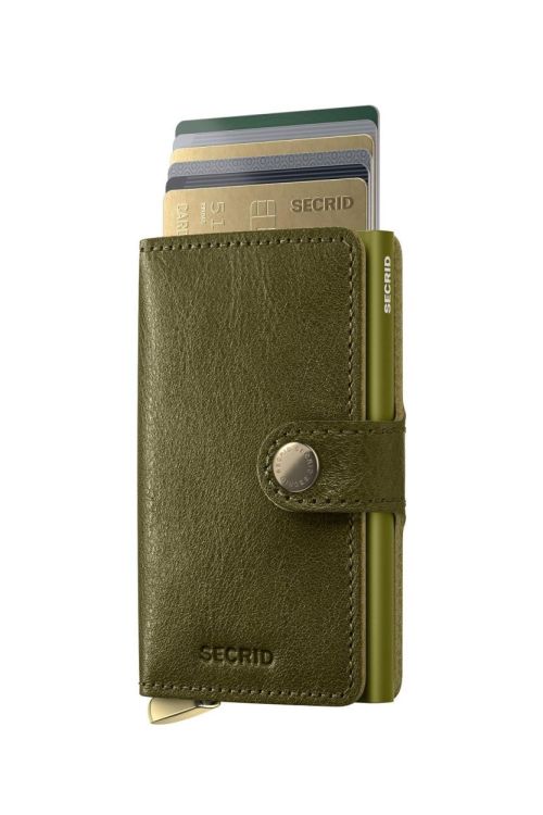 Secrid Miniwallet Basco PREMIUM+ (Olive) - Panache (Koksijde)