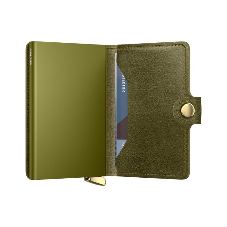 Secrid Miniwallet Basco PREMIUM+ (Olive) - Panache (Koksijde)