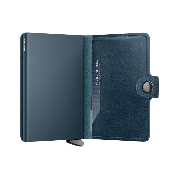 Secrid Miniwallet Basco PREMIUM+ (Teal) - Panache (Koksijde)