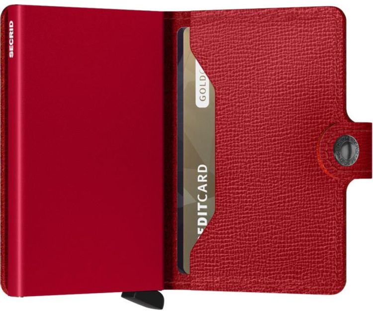 Secrid Miniwallet Crisple (Lipstick red) - Panache (Koksijde)