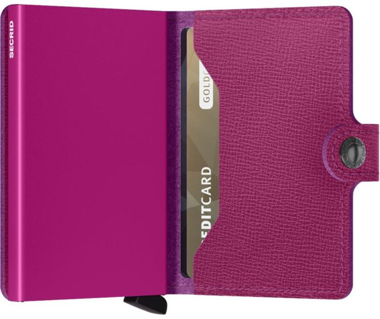 Secrid Miniwallet Crisple (Fuchsia) - Panache (Koksijde)