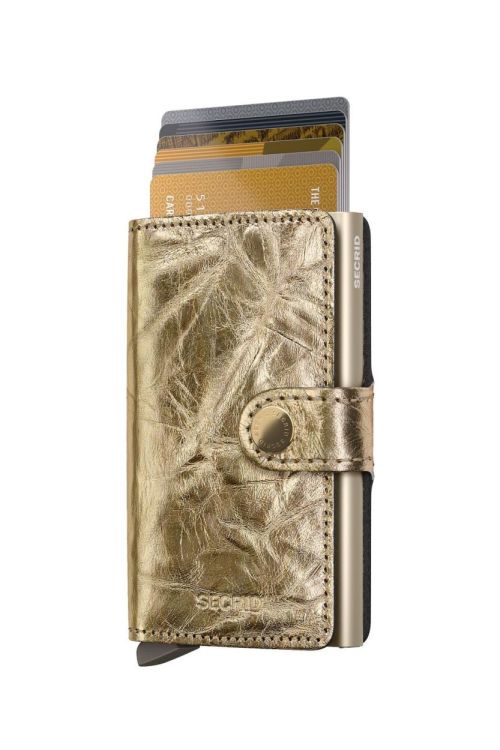 Secrid Miniwallet Crunch (Gold) - Panache (Koksijde)