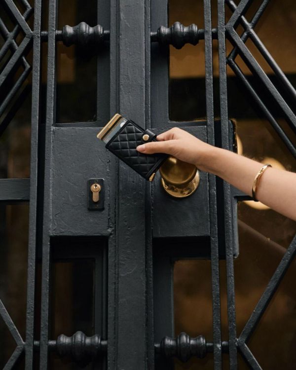 Secrid Miniwallet Emboss Diamond PREMIUM+ (Black) - Panache (Koksijde)