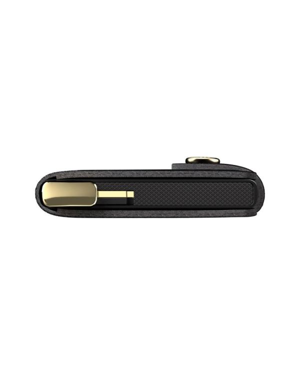 Secrid Miniwallet Emboss Diamond PREMIUM+ (Black) - Panache (Koksijde)