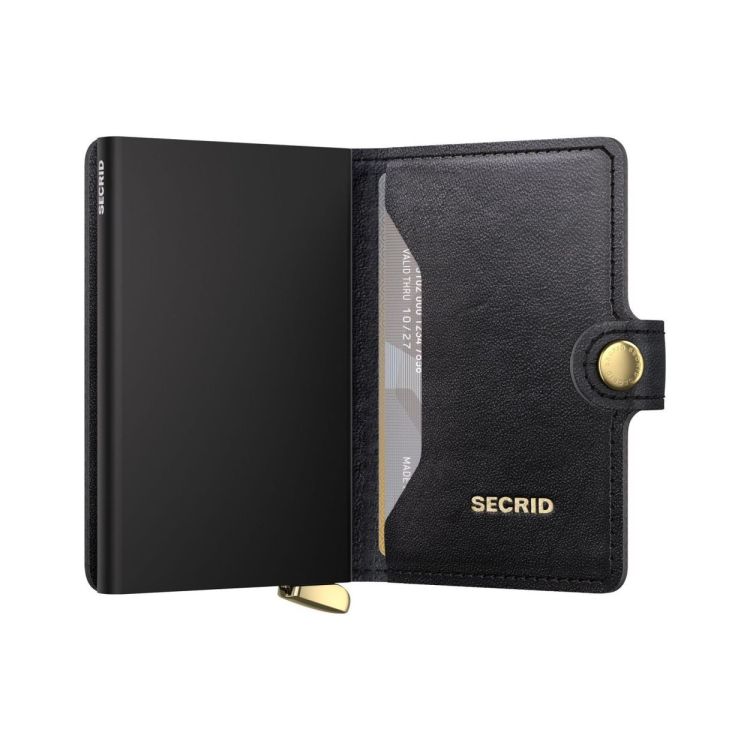 Secrid Miniwallet Emboss Diamond PREMIUM+ (Black) - Panache (Koksijde)