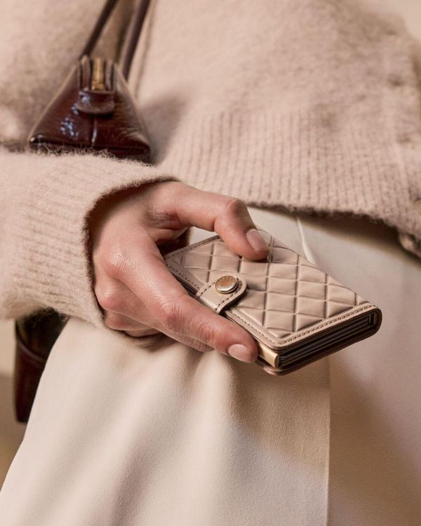 Secrid Miniwallet Emboss Diamond PREMIUM+ (Chalk) - Panache (Koksijde)