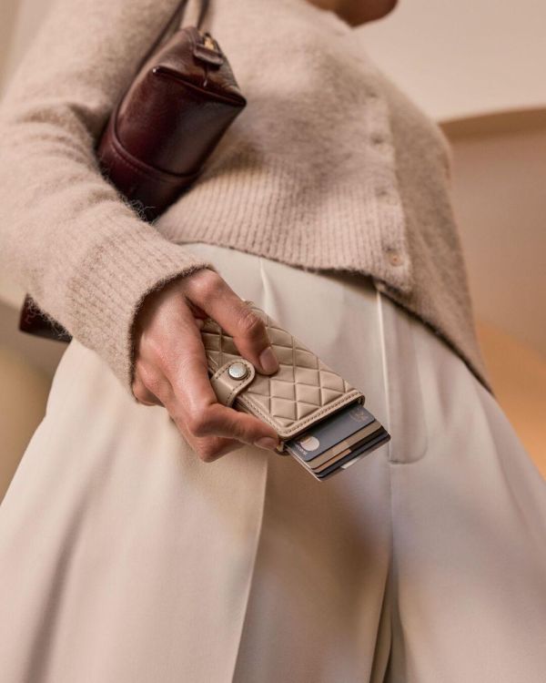 Secrid Miniwallet Emboss Diamond PREMIUM+ (Chalk) - Panache (Koksijde)