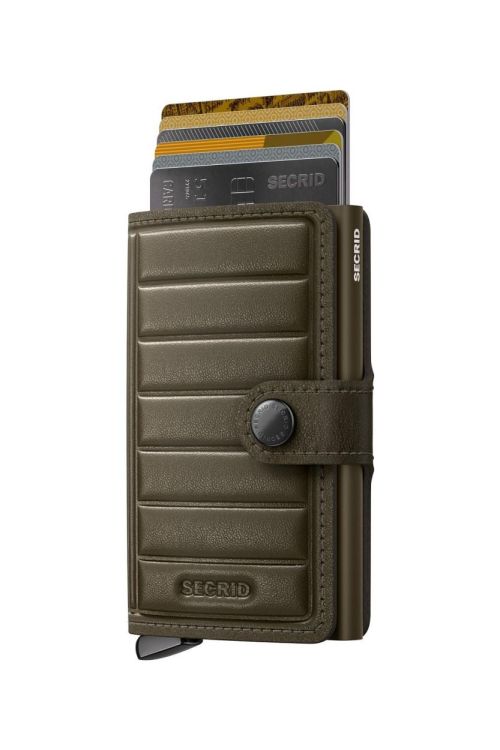 Secrid Miniwallet Emboss Lines PREMIUM+ (Cedar) - Panache (Koksijde)