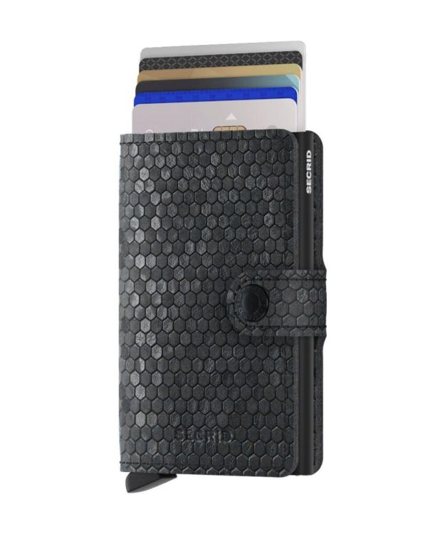 Secrid Miniwallet Hexagon (Black) - Panache (Koksijde)