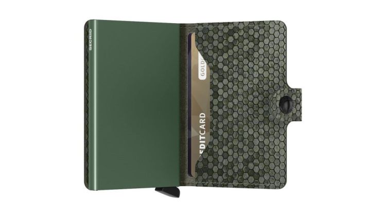 Secrid Miniwallet Hexagon (Green) - Panache (Koksijde)