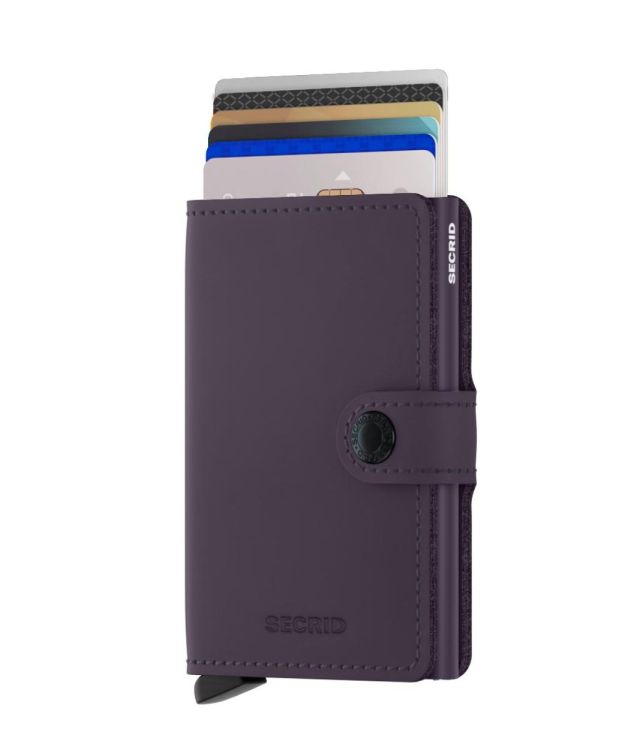 Secrid Miniwallet Matte (Dark Purple) - Panache (Koksijde)