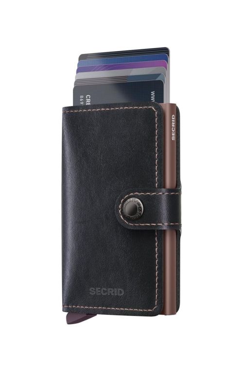 Secrid Miniwallet Mirum (Black-Rose) - Panache (Koksijde)