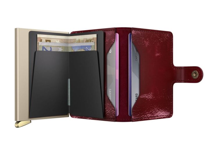 Secrid Miniwallet Naplak PREMIUM+ (Red) - Panache (Koksijde)