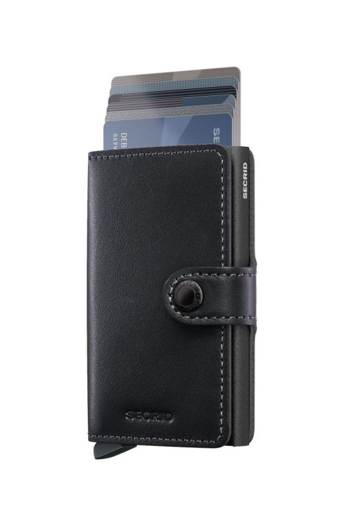 Secrid Miniwallet Original Powder (Black) - Panache (Koksijde)